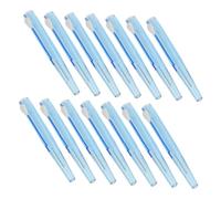 Mikikit 60piezas Cepillo para Aparatos Dentales Limpiador Interdental Palillo de Dientes Suave Cabezal de Hilo Herramienta de Limpieza Cuidado Bucal