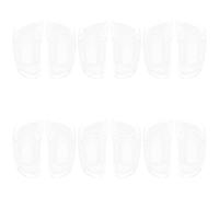 Mikikit 6pares Almohadillas Nasales de Silicona Antideslizantes para Gafas Soporte Nasal Suave y Duradero Accesorios Transparentes para Evitar Deslizamiento y Mejorar Comodidad