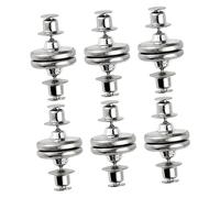 Mikikit 6pares Cierre Magnético para Cortinas Hebillas Magnéticas Botones Magnéticos Evitar Fugas De Luz Hebillas Magnéticas para De Cortinas