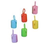 Mikikit 6piezas Funda Protectora De Silicona para Botellas De Aceite Esencial Cubierta Flexible para Viajes y Almacenamiento