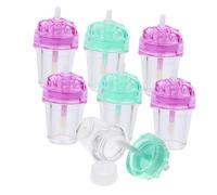 Mikikit 7piezas Suministros Para Hacer Brillo Labial Tubos De Bálsamo Labial Recargables y Portátiles