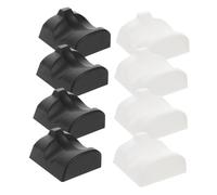 Mikikit 8 Piezas Base de Ocarina Soporte para Instrumentos de Resina para Ocarinas Accesorio de Escritorio para Guardar Negro