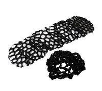 Mikikit 8 piezas Redecilla Invisible para Moño de Ballet Juego de Accesorio de Danza Elástico y Transpirable para Bailarinas y Profesionales