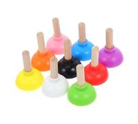 Mikikit 9 Piezas Mini Plunger Accesorios de para Espectáculos y Bromas Divertidas Herramienta Realista de Baño para y Reuniones Familiares