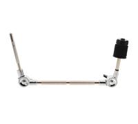 Mikikit Accesorios para Batería de Jazz Soporte para Brazo de Platillo y Abrazadera de Extensión de Bombo Soporte para Cencerro de Bombo Accesorios de Platillos para Montaje Trono
