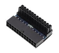 Mikikit Adaptador Convertidor ángulo Suministro de computadora de la computadora Accesorio de computadora Tarjeta de Circuito Impreso Black