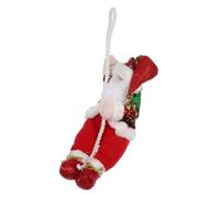 Mikikit Adorno de Santa Claus Trepador de Colgante Festivo para Árbol de Navidad Ventana y Escaleras Decoración Navideña Versátil para Hogar y Fiestas