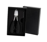 Mikikit Alicate Para Uñas De Acero Inoxidable Ergonómico Corta Cutículas y Uñas Encarnadas Herramienta De Pedicura Profesional Para Uso Doméstico y Salones