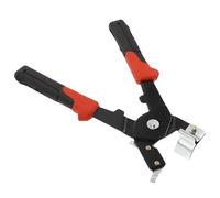 Mikikit Alicates para Azulejos de Doble Cabeza Cortador Manual de Baldosas Cerámicas de Metal Herramienta Portátil para Cortar y Partir Azulejos Suministros para Bricolaje y