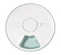 Mikikit Alimentador Automático Temporizado para Perros y Mascotas Temporizador, Material Abs y Diseño Compacto para Colocar Esquina
