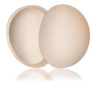 Mikikit Almohadillas Extraíbles para Copas de Sujetador, Espuma Algodón | Beige, Transpirables Curva Natural, para Yoga y Running, Uso en Camisolas y Sujetadores Deportivos