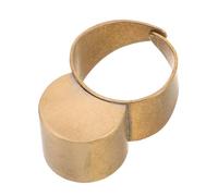 Mikikit Anillo Ajustable para Deslizar Dedos Accesorio Ergonómico para Dulcimer Herramienta Ligera y Cómoda para Práctica Musical de Principiantes Instrumentos Folk