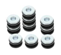 Mikikit Anillos Amortiguadores para Motocicleta Arandelas Buffer de Absorción de Anillos de Goma para Amortiguación Trasera Fácil Instalación y Mayor Estabilidad