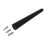 Mikikit Antena Corta para Coche de Aleación de Aluminio 36 Pulgadas con Adaptadores Rosca M4 M5 M6 Antena de Radio para Vehículo Mástil Resistente Intemperie Adecuado para