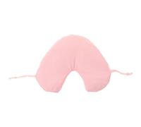 Mikikit Antifaz para Dormir Peso y Lavanda, Bloqueador de Luz Opaco, Tamaño Mediano, Color Rosa, Material Suave y Lavable, Terapia Relajante para Siestas, Viajes y Descanso Nocturno
