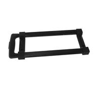 Mikikit Asa Metálico Equipaje Caja de y Telescópica Extensible para Mango Ajustable con Base Reforzada, Compatible Accesorio Práctico Herramientas con Maletas y Carritos de Mano