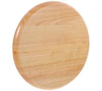 Mikikit Asiento y Diseño Elegante Redondo para Taburete de Madera de Repuesto Superficie Pulida Adecuado para Uso Prolongado en Cocina o Barra