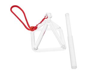 Mikikit Atril Piramidal Varillas para Terapia de Sonido 1 Set Pirámide Cantante de Cuarzo Blanco Resonancia Armónica Profunda y Varios estilos y Decoración del Hogar para Varios estilos