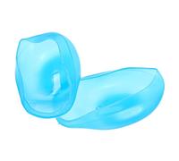 Mikikit Auditivos De Silicona Para Teñir El Cabello Cubiertas Impermeables Azules Orejeras Flexibles Reutilizables Para Peluquería y Cuidado Personal