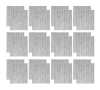 Mikikit Azulejos Miniatura para Casas de Muñecas 1/35 Tejas Onduladas de Acero Corrugado 24 Piezas para Maquetas de Construcción y Proyectos DIY de Modelismo Militar