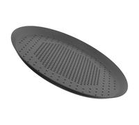 Mikikit Bandeja para Pizza Antiadherente Redonda de 23 CM con Orificios Molde de Aleación de Aluminio Perforado Resistente al Horno Adecuado para Pizzas Crujientes Pan y Repostería en