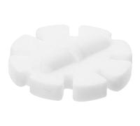 Mikikit Barra Agitadora Magnética, Mezclador Magnético de Química, Forma de Copo de Nieve, Plástico y Imán, Blanco, para Laboratorio Científico y Farmacéutico Reutilizable
