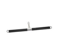 Mikikit Barra de Tensión Corta con Anillo de Rodamiento para Entrenamiento Muscular Barra de Gimnasio para Tríceps Accesorio Resistente para Fitness Casa