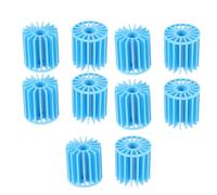 Mikikit Bolas Biológicas para Acuario de PVC Azul, 300 Piezas, Material Filtrante Fácil de Usar para Filtro Biológico y Limpieza de Peceras
