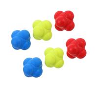 Mikikit Bolas De Entrenamiento De Reacción Deportiva De 6 Piezas Mejoran La Coordinación del Ojo De La Mano Y Los Reflejos para El Tenis De Baloncesto Bolas De Reacción De Fitness