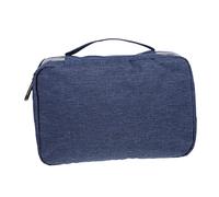 Mikikit Bolsa de Aseo Plegable para Viaje Neceser de Maquillaje con Diseño de Gancho y Gran Capacidad Organizador de Cosméticos para Personal y Marino