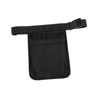 Mikikit Bolsa De Herramientas para Peluquero Grande Múltiples Bolsillos, Resistente Nailon Negro, Organizador De Tijeras y Accesorios para Estilistas Profesional En Salones y Viajes