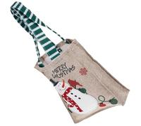 Mikikit Bolsa de Obsequio de Navidad Reutilizable No Tejida para Envolver Regalos Decoración Navideña Bolsa de Obsequio para Regalos de Fiesta