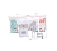 Mikikit Botellas Cosméticas Para Viaje Frascos De Emulsión De Maquillaje Atomizadores Vacíos Envases Individuales Para Maquillaje Para Maletas