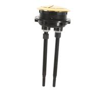 Mikikit Botón Pulsador Doble para Cisterna Redondo Diseño Dual Push Accesorio para Tanque de Inodoro con Superficie Lisa y Alta Durabilidad