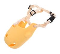 Mikikit Bozal para Perro De Plástico Reutilizable Tipo Cesta Transpirable Bozal Antilamidos para Evitar Mordeduras y Ladridos Exteriores