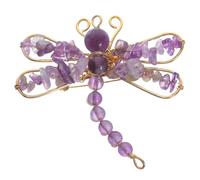 Mikikit Broche Creativo de Libélula de Cristal Prendedor de Solapa de Insecto para Mujer Decoración de Joyería para Vestidos Trajes Ropa Informal Fiestas y Bailes
