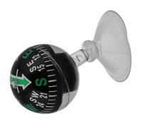 Mikikit Brújula Abs Ventosa para al Coche y Salpicadero Barco de Navegación Precisa Material Diseño Pequeño de 38 Mm para Actividades Aire Libre y Viajes