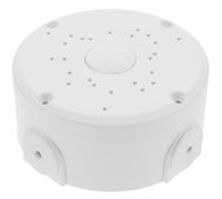 Mikikit Caja de Conexiones Eléctrica de Plástico Resistente al Agua para Uso Exterior E Interior Múltiples Orificios y Gran Espacio para Almacenamiento Seguro