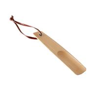 Mikikit Calzador de Madera Portátil 16Cm Herramienta para Calzador Manual Ergonomía para Niños Diseño Compacto para