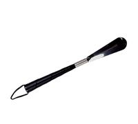 Mikikit Calzador Pequeño de Acero Inoxidable con Muelle Flexible Práctico Quitacalzado para Uso Doméstico y Regalo Funcional