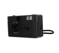 Mikikit Cámara de Película Vintage Reutilizable Flash Integrado sin Batería Diseño Práctico para Fotografía Sencilla y Duradera