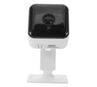 Mikikit Cámara de Seguridad Interior Inalámbrica para Hogar Detección de Movimiento y Almacenamiento Cifrado en Abs Color Blanco para Protección Familiar