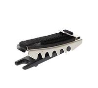 Mikikit Capo Para Guitarra Acústica y Ukelele Plástico Duradero Negro Cambiador De Tono Estable y Compacto Para Uso Profesional Resistente y Fácil De Transportar