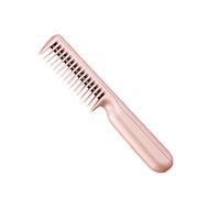 Mikikit Carga Usb Portátil De Cerdas De Alisador De Pelo De Función De Doble Para Alisar y Rizar El Cabello Para Viajes