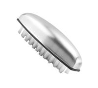 Mikikit Cepillo de Jabón Inoxidable Multifuncional de Olores Suave Nylon para Cocina Limpieza de Manos para Ajo y Pescado para Todo