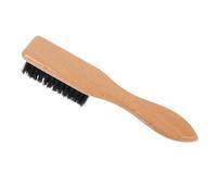 Mikikit Cepillo para Barba de Madera Peine para Hombre Brocha de Jabali para Afeitar Herramienta para Peinar la Barba Casa o Barbería