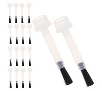 Mikikit Cepillos Aplicadores de Esmalte de Uñas en Gel 100 Piezas 11x45mm Pinceles Líquidos para Manicura Profesionales y Principiantes Uso en Botellas Pequeñas para Nail Art