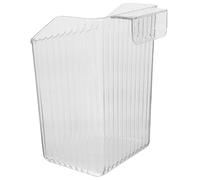 Mikikit Cesto Colgante para Residuos de Cocina Papelera Transparente Pequeño y Práctico Resistente para Cocinas y Baños Organizador de Armario