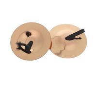 Mikikit Címbalos de Cobre para Dedos Instrumento de Percusión Mini para Danza del Vientre Infantil Resistente y Brillante para Enseñanza Musical y Fiestas