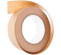 Mikikit Cinta Adhesiva Activada por Agua para Marcos de Fotos y Cuadros, Papel Beige Fuerte Fijación y Fácil de Rasgar para Decoración y Pintura Acuarela